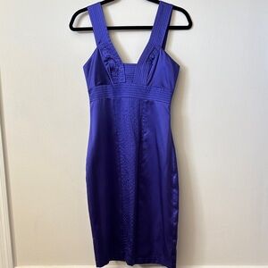 Single Women's Purple Midi Dress